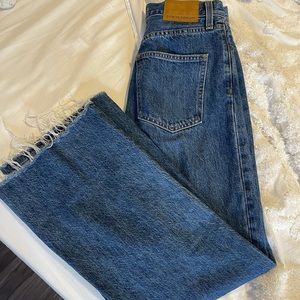 Aritzia / Denim Forum wide leg jeans